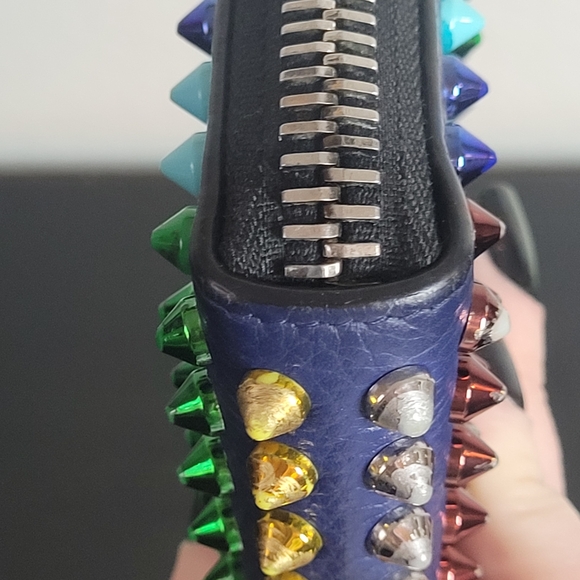 Christian Louboutin Panettone Long Wallet Multicolor Studs - Picture 14 of 15